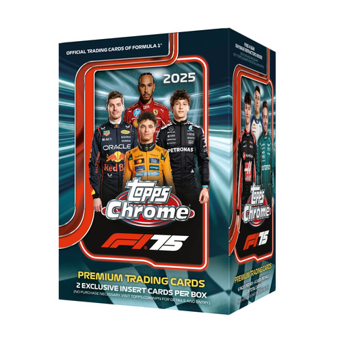 Topps formula 2025 chrome - f1,