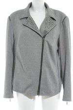 MADELEINE Giacca corta Donna Giacca Taglia IT 50 grigio chiaro-nero stile casual