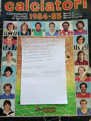 Album figurine calciatori - album,