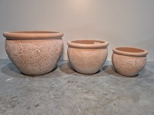 Vasi in terracotta 3 pezzi