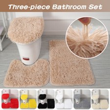 3x Set Bagno Tappeto Tappetino