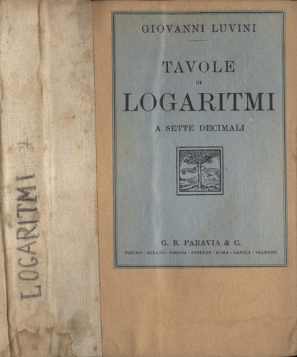 Tavole logaritmi a - di,