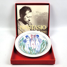 ALESSANDRO NASTASIO (1934) Le tre grazie (Il Piatto dell'Anno - 1980) Ceramica