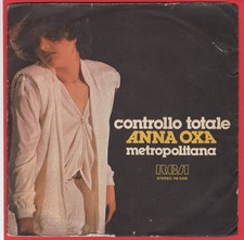 [7"] Anna Oxa – Controllo Totale ⭐️ usato VG⭐️