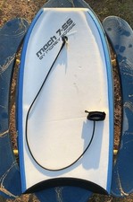 Bodyboard vintage Morey Boogie Mach 7-SS bianco argento surf sport acquatici