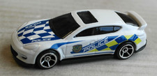 Hot Wheels Porsche Panamera bianca POLICE auto auto polizia polizia Mattel HW