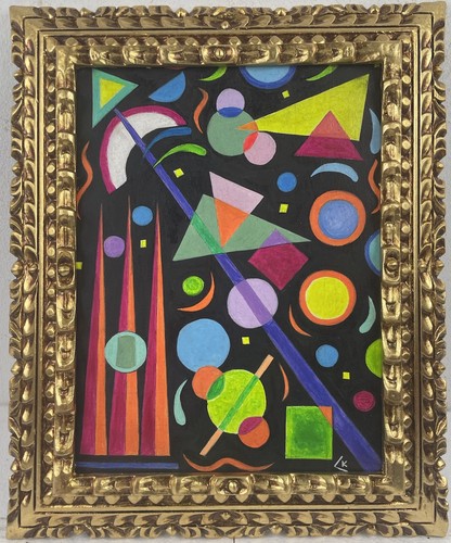 Wassily kandinsky olio - wassily, tela