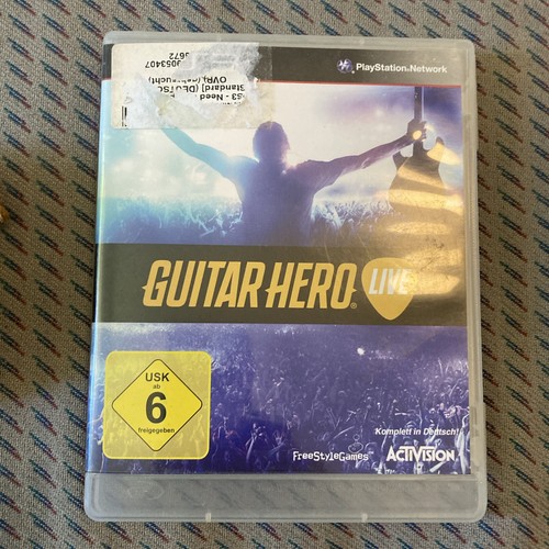 Ps3 dvd guitar hero - dvd,