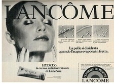 PUBBLICITA' ORIGINALE DEL 1976-HYDRIX CREMA DI LANCOME