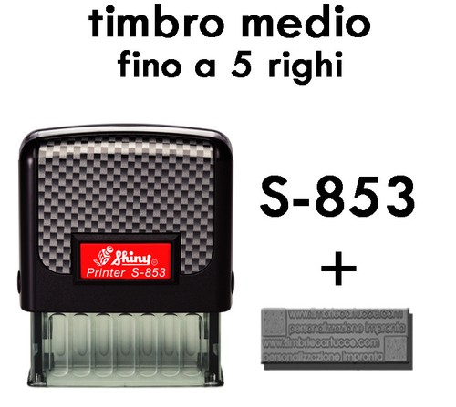 Timbro personalizzato shiny - timbro,