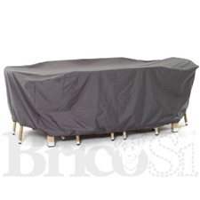 Copertura Telo copri Tavolo Legno da Giardino PVC Impermeabile per Set Esterno