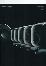 Prospekt B&W Bowers & Wilkins Mini Theatre M-1 PV1D 2012 B701