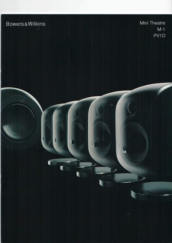 Prospekt bowers wilkins - prospekt, b&w