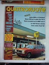 1978 10 Quattroruote October