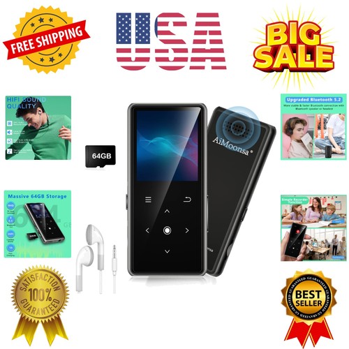Lettore mp3 64gb - con, bluetooth