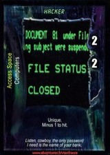 Hacker - personaggio di supporto / premiere - Aliens Predator CCG