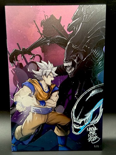 Dbz aliens metal - aliens, firmato