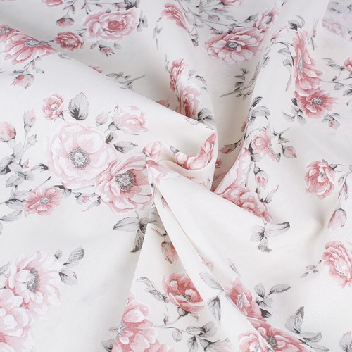 Tessuto cotone fantasia fiori - tessuto,