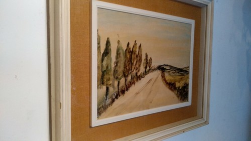 Quadro autore acquarello - quadro, d'autore