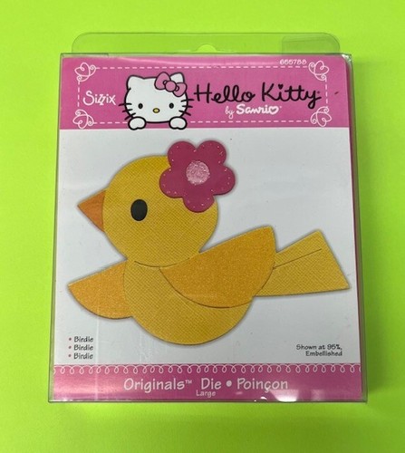 New sizzix hello - new, birdie