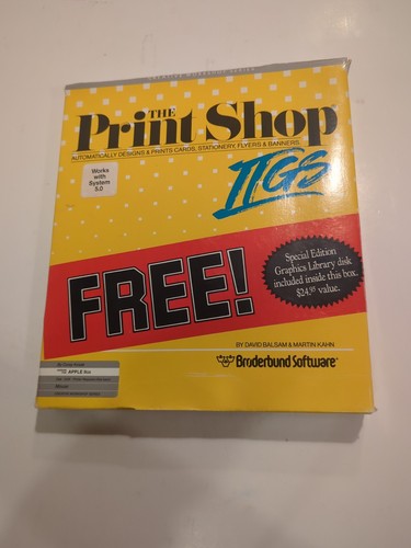 Apple iigs brøderbund the - iigs,