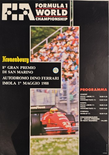 Locandine gran premio imola - locandine,