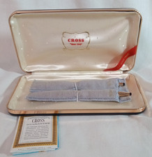 Set penne e matite vintage Cross n. 1501 14k Gold Filled Twist Style Made in USA