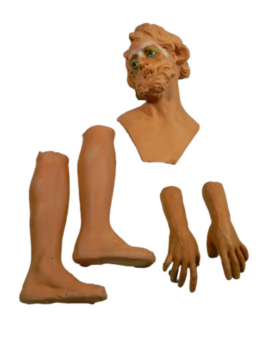 Pastore componibile terracotta - pastore,