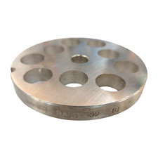 Piastra Tritacarne Inox Tre Spade TC 32 Foro 18 mm.