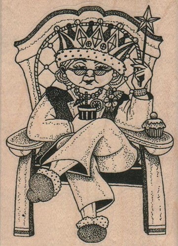 Timbro gomma queen chair - gomma, in