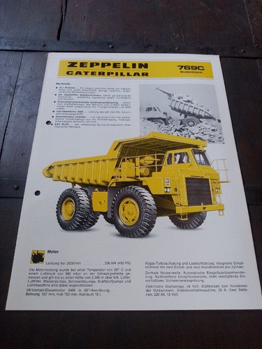 Camion cava caterpillar - cava,