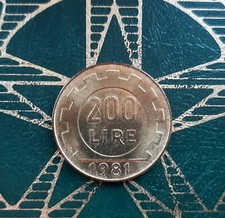 ($)   200 Lire 1981 (Lavoro) -