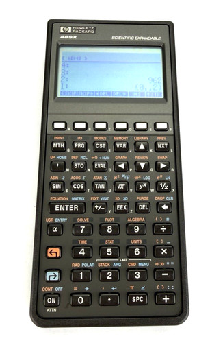 Hewlett packard 48sx - hewlett,