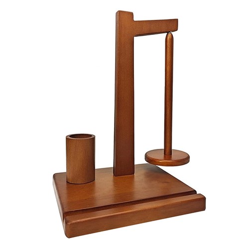 Porta filato legno con - legno,