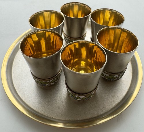 Vecchie tazze vodka set - , 6