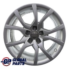 Cerchio In Lega Audi A5 8T Argento 18" 8.5J ET:29 Raggi A Stella 8T0601025E