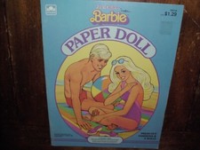 BAMBOLE DI CARTA BARBIE BEACH