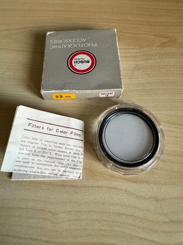 Filtro 52mm skylight - , busch
