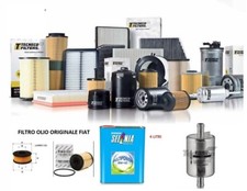 KIT TAGLIANDO  FILTRI + OLIO + 2 FILRI GPL + CANDELE GIULIETTA 1.4 L 88KW 120CV