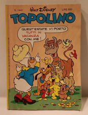 Fumetto-WALT DISNEY - TOPOLINO, N. 1442, 17/07/1983: NONNA PAPERA PLUTO FATTORIA
