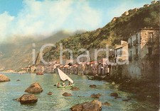 1964 SCILLA (RC) Panorama con barca a vela *Cartolina FG NV