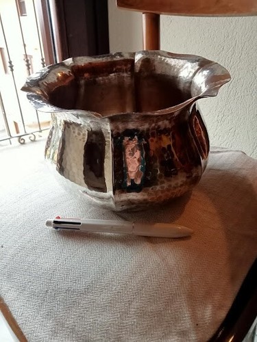 Vaso argentato vintage