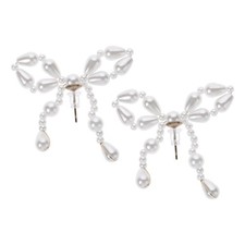  Orecchini Perla Pendenti Fiocchetto Orecchino Goccia Ragazze Adolescenti