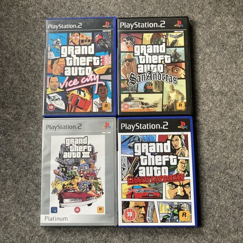 Ps2 gta bundle dischi - x4, *dischi