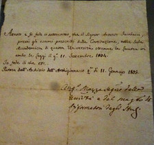 PARMA DOCUMENTO LAUREA