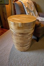 Blocco macellaio in legno