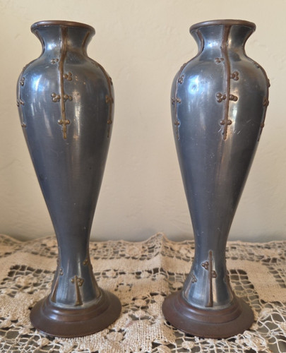 Coppia vasi vintage art - vasi,