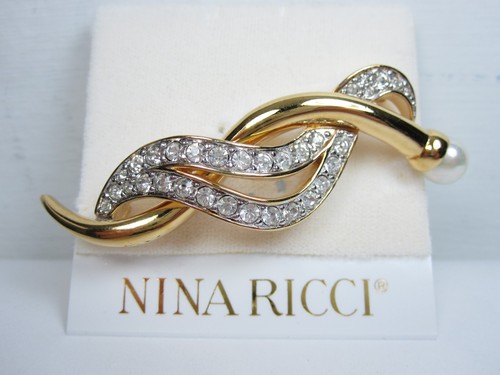 Spilla nina ricci - placcata, oro