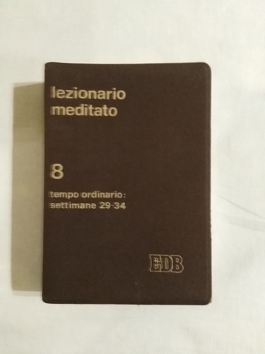 Lezionario meditato tempo - -,