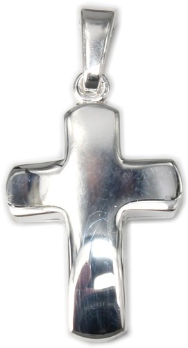 Croce argento 925 opaco - croce, mm
